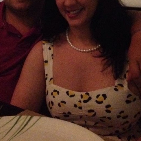 Urban outfitter yellow cheetah spot sun dress - Picture 8 of 8